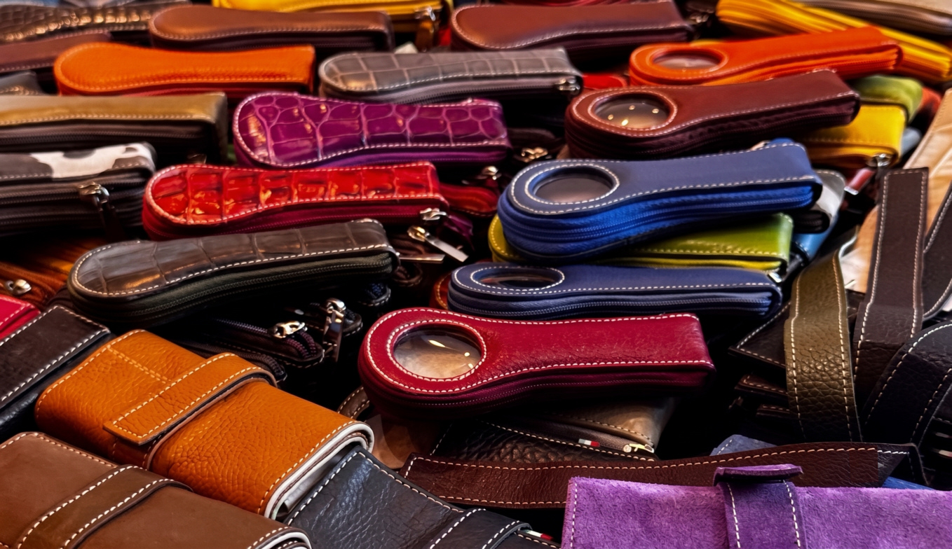 Cinturini e accessori Pergher Milano in pellami colorati